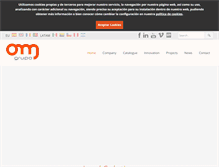 Tablet Screenshot of grupo-om.com